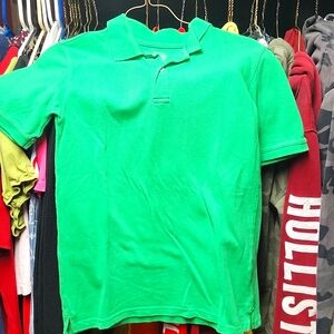 Old Navy green polo short sleeve L 10/12